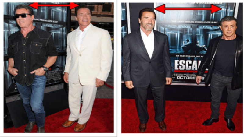 Arnold Schwarzenegger Height