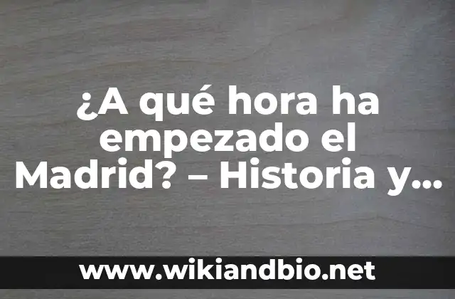 Los Orígenes del Madrid - Época Árabe (IX-XI siglos)