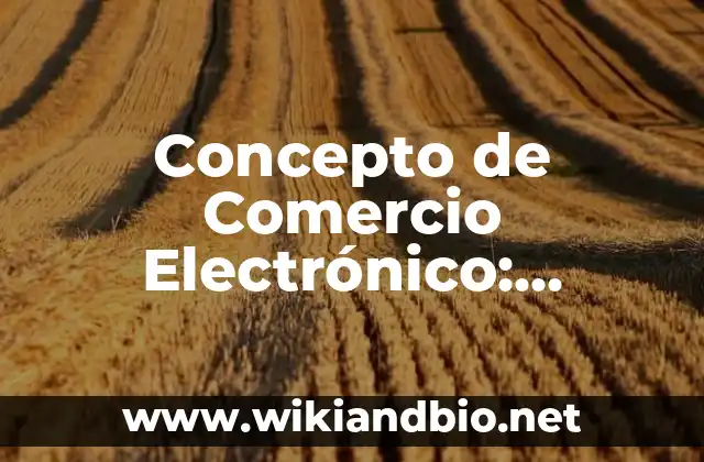 Concepto de Doctrina: Ejemplos, Diferencias y Definiciones 4 Concepto de Comercio Electrónico: Ejemplos, Diferencias y Definiciones