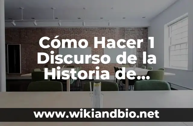 Cómo Hacer 1 Discurso de la Historia de Marruecos