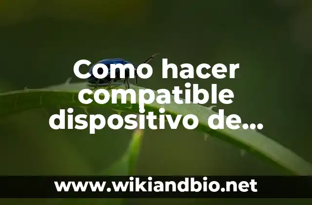 Como hacer compatible dispositivo de Apple a Windows