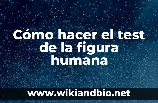 El test de la figura humana