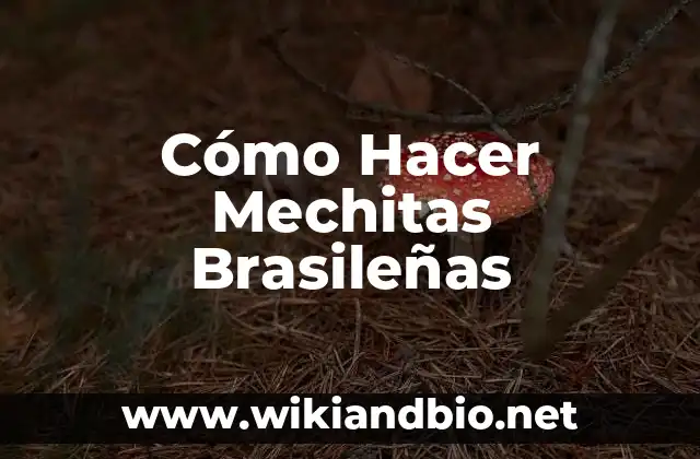 Cómo Hacer Mechitas Brasileñas