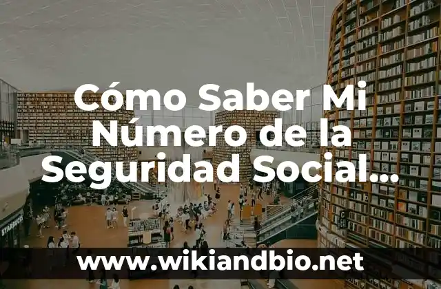 ¿Por qué es Importante Tener un Número de la Seguridad Social?