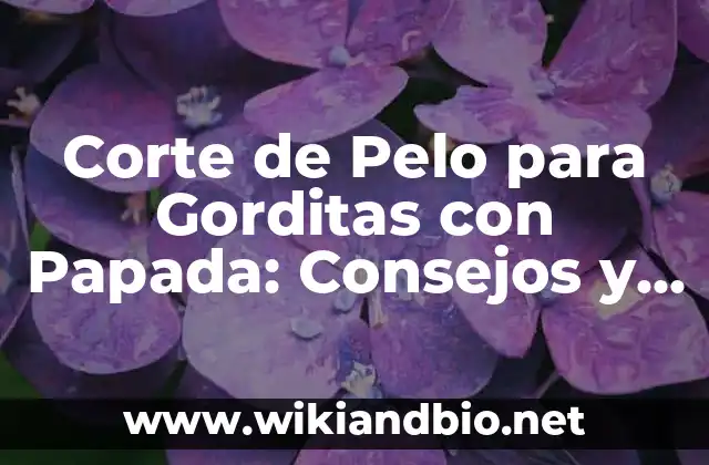 ¿Cuál es el Corte de Pelo Ideal para Gorditas con Papada?