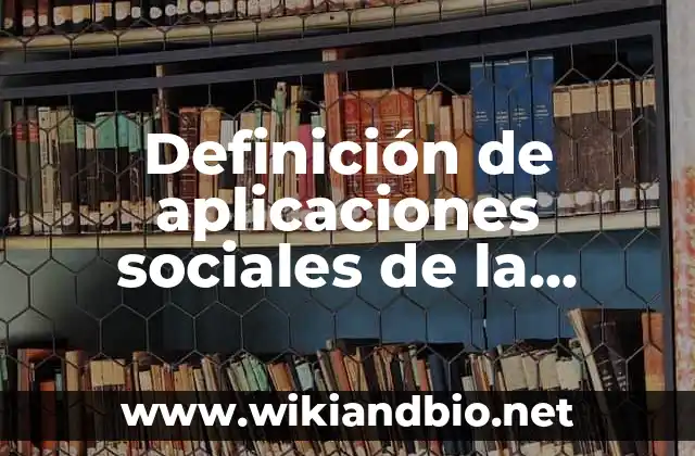 Definición de aplicaciones sociales de la distribución de poison: según Autor, Ejemplos, qué es, Concepto y Significado