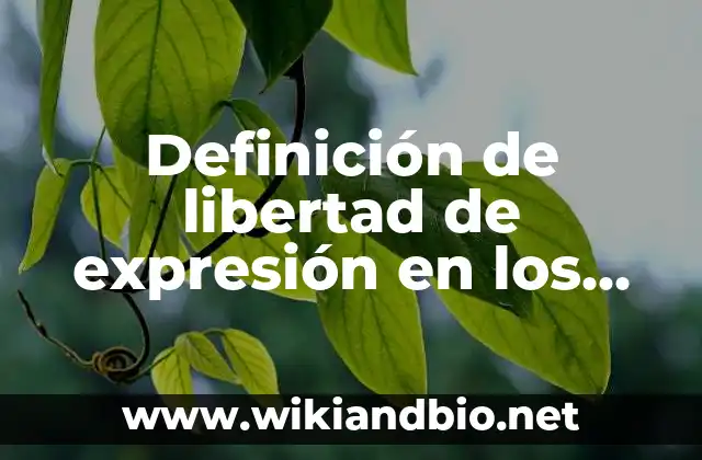 Ejemplos de libertad de expresión en los niños