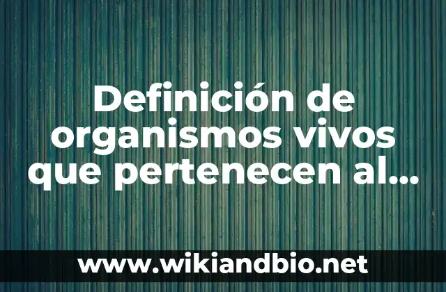 Ejemplos de organismos vivos que pertenecen al reino planta
