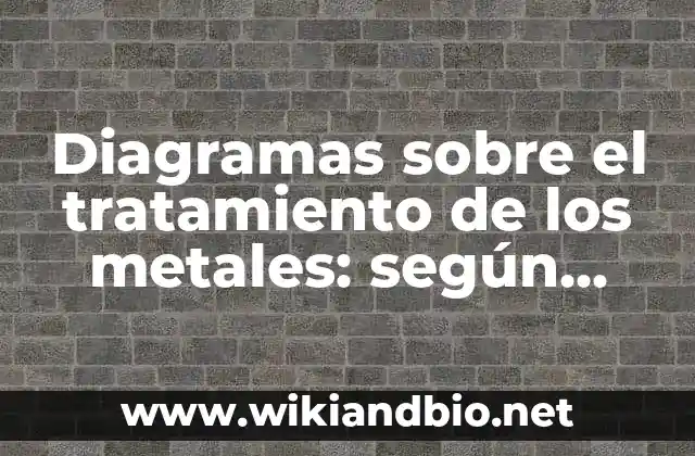Diagramas sobre el tratamiento de los metales: según Autor, Ejemplos, qué es, Concepto y Significado