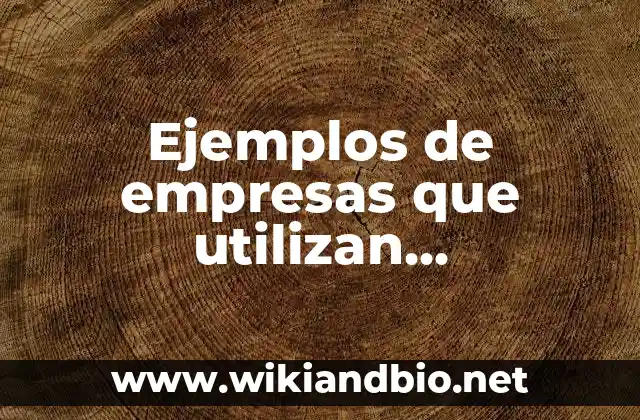Ejemplos de empresas que utilizan reingenieria: Definición según Autor, qué