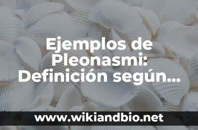Ejemplos de Pleonasmi