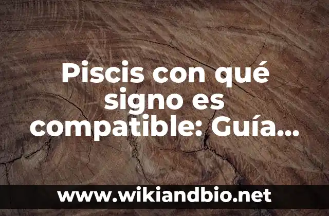 Características de Piscis que influyen en la compatibilidad