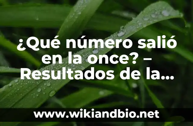 Historia de la lotería nacional