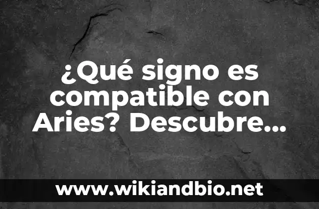 Características de Aries