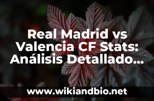 Historia de los Encuentros entre Real Madrid y Valencia CF