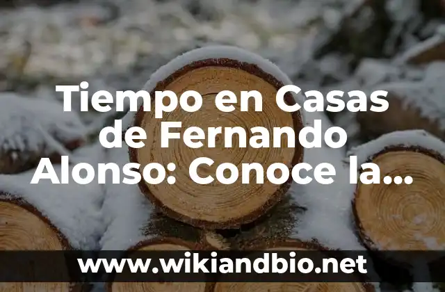 Tiempo en Casas de Fernando Alonso: Conoce la Vida Personal del Piloto